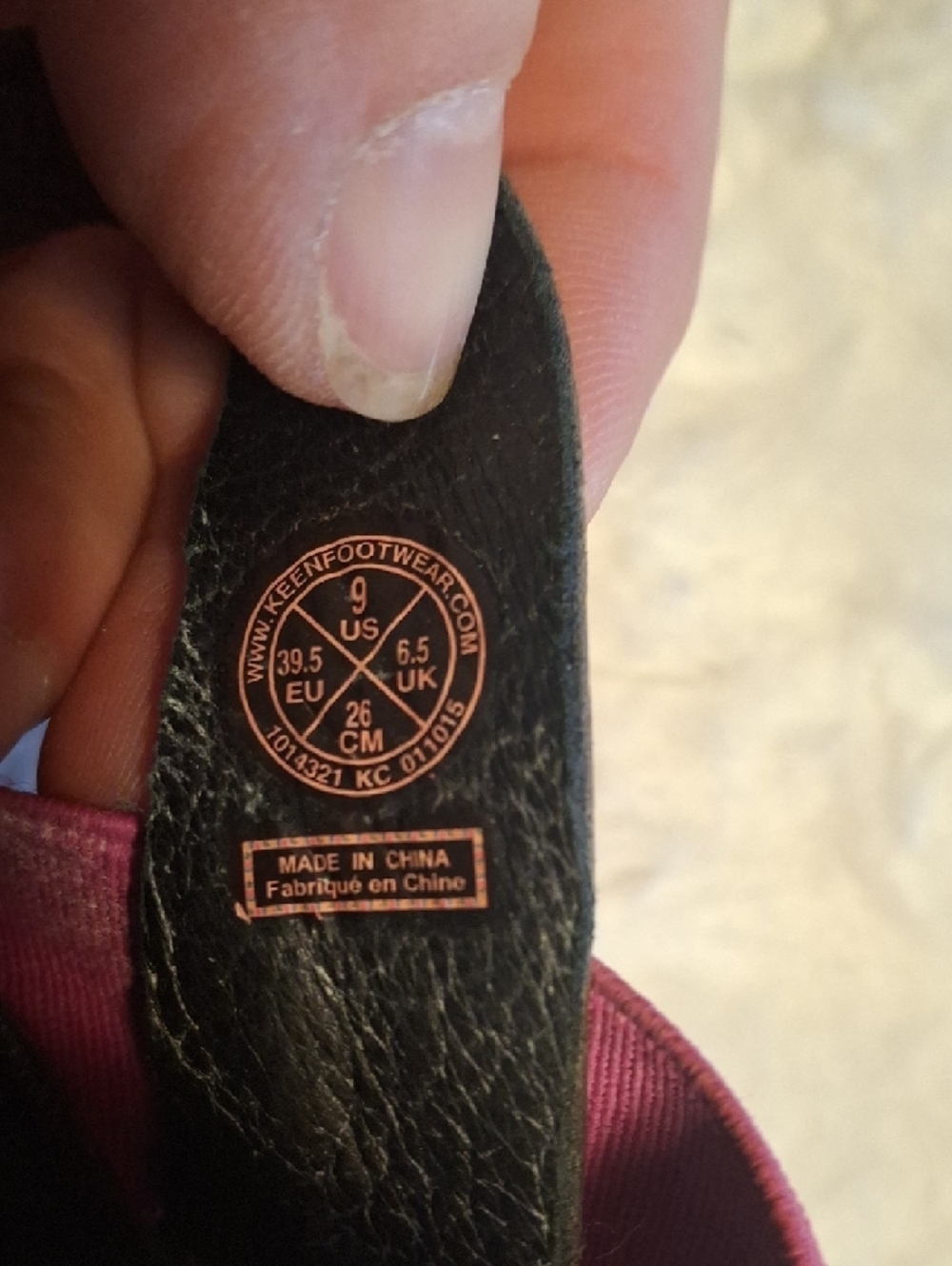 KEEN Dauntless Strappy Leather Sandals Pink Brown Gorpcore Comfort Sz 9 - Picture 4 of 6